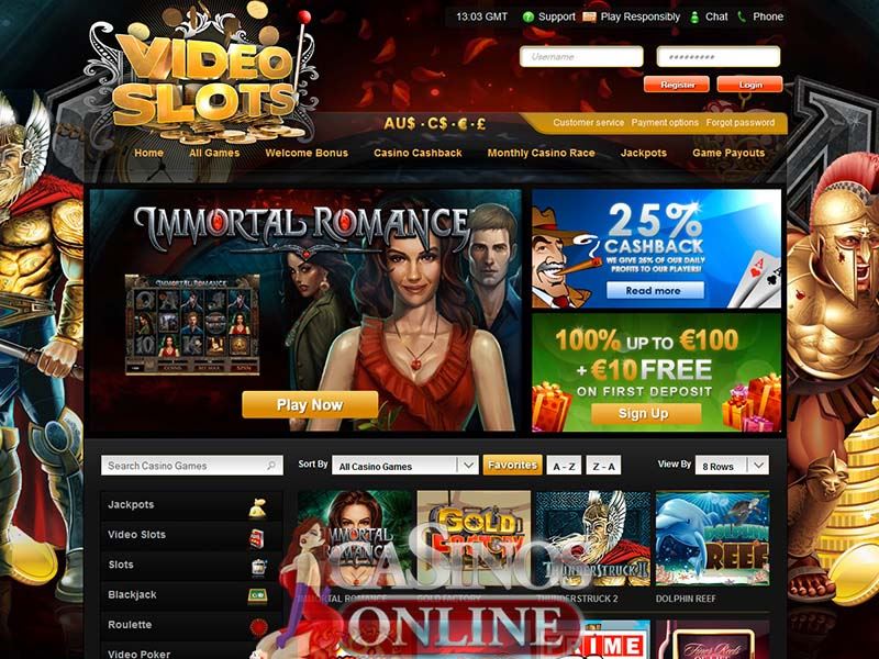 Casino preview image VideoSlots Casino