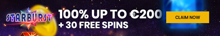 100% UP TO €200 + 30 FREE SPINS Casiplay
