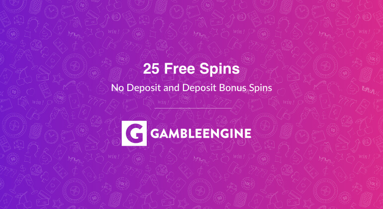25 free spins uk